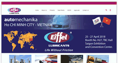 Desktop Screenshot of eiffellubricants.com